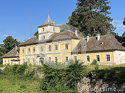 Eugene of Savoyâ€™s castle or the hunting castle in Bilje / Dvorac princa Eugena Savojskog ili lovaÄki dvorac u Bilju Stock Photo